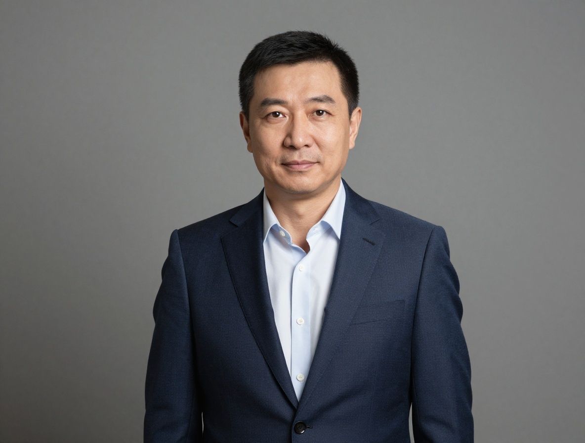 Асель Нурланова — главный редактор Lortanix, профессиональный портрет казахстанской женщины-руководителя в деловом костюме